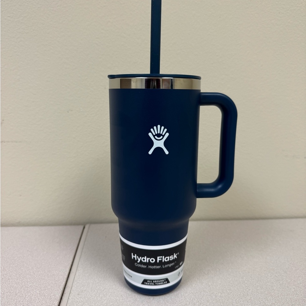 Hydro Flask Dark Blue Mug with Handle